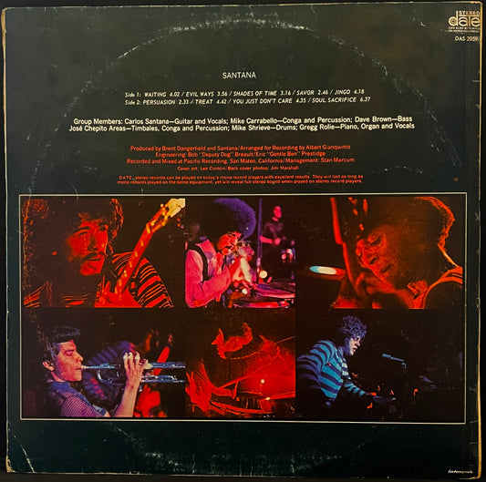 Santana – Santana - USED Vinyl LP