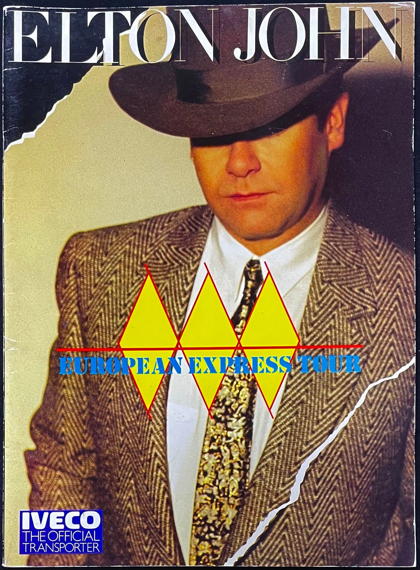 Elton John - European Express Tour Programme