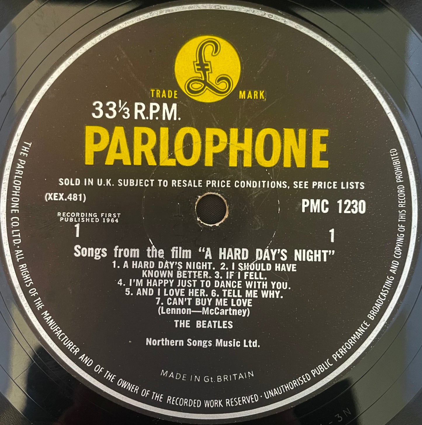 The Beatles – A Hard Day's Night - Mono - USED Vinyl LP