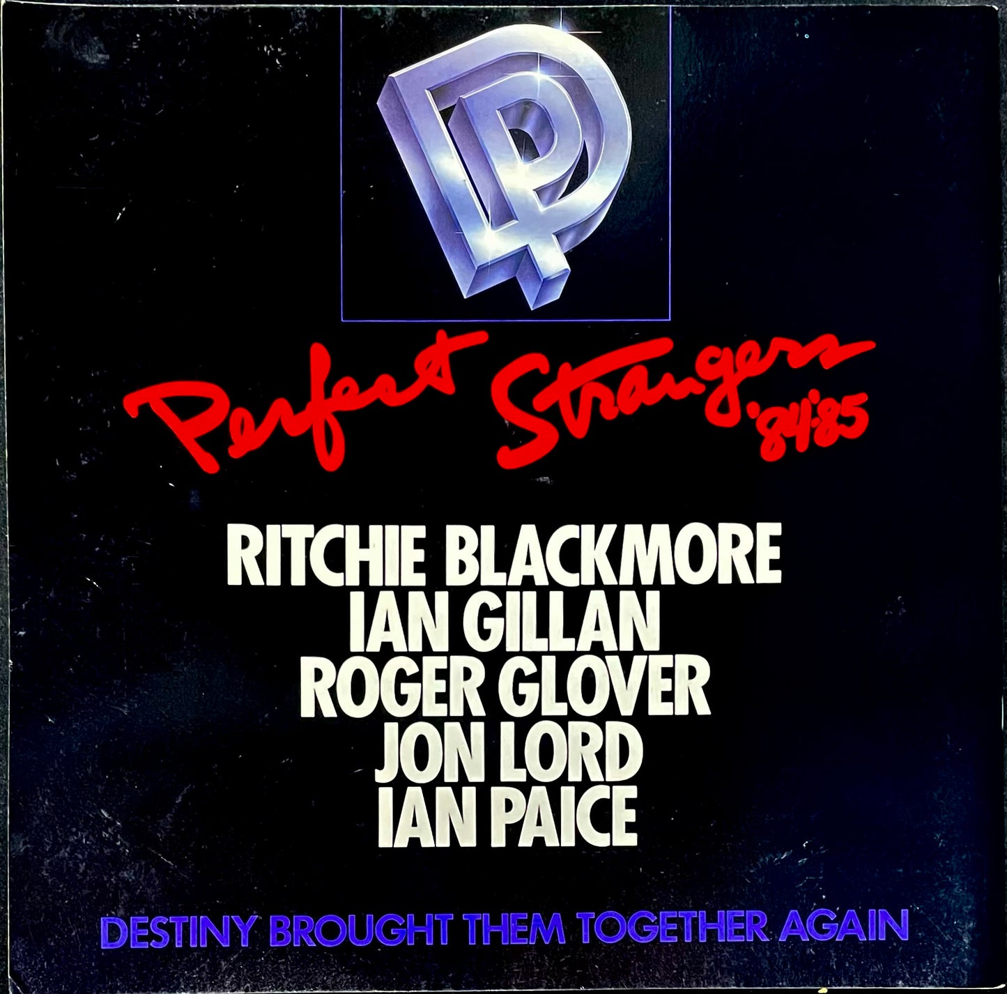 Deep Purple - Perfect Strangers World Tour 1984/85 Programme