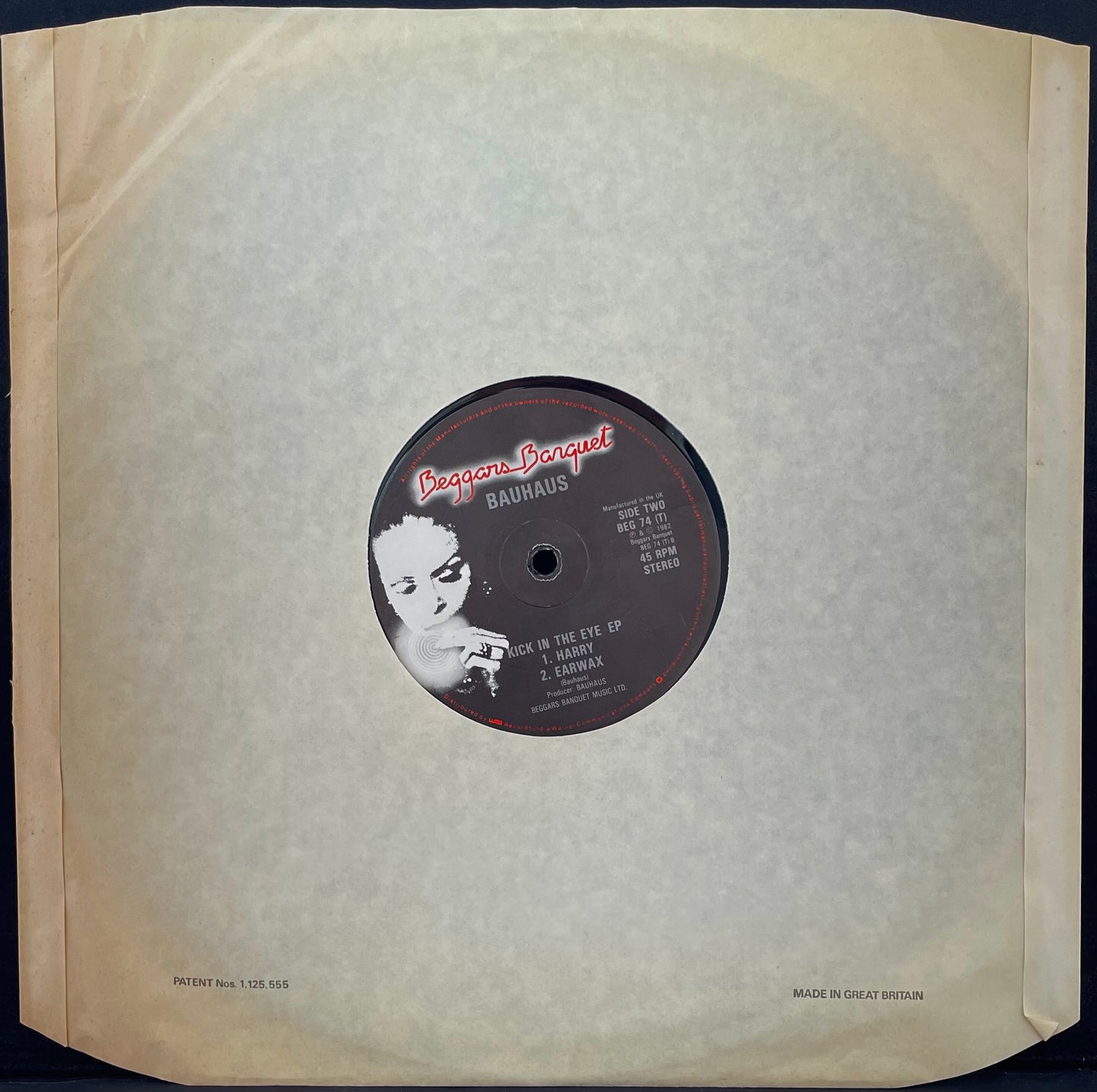 Bauhaus – Kick In The Eye (Searching For Satori) - USED 12" Vinyl EP