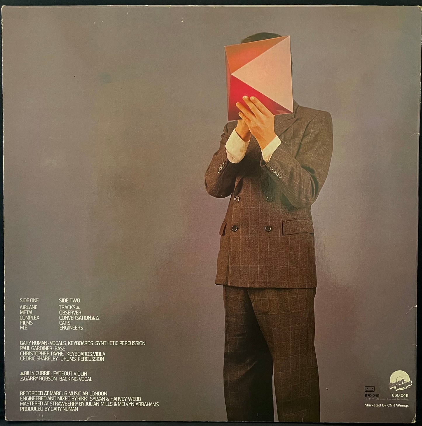 Gary Numan – The Pleasure Principle- USED Vinyl LP