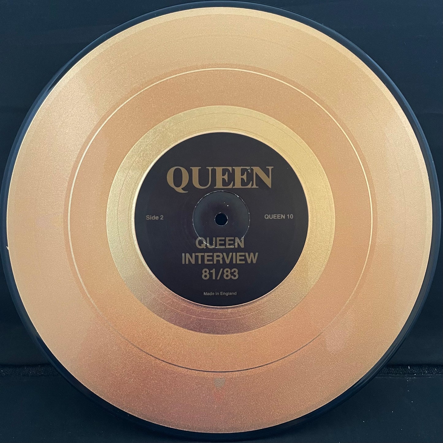 Roger Taylor, Queen – Interview – USED Vinyl 10" LP GOLD