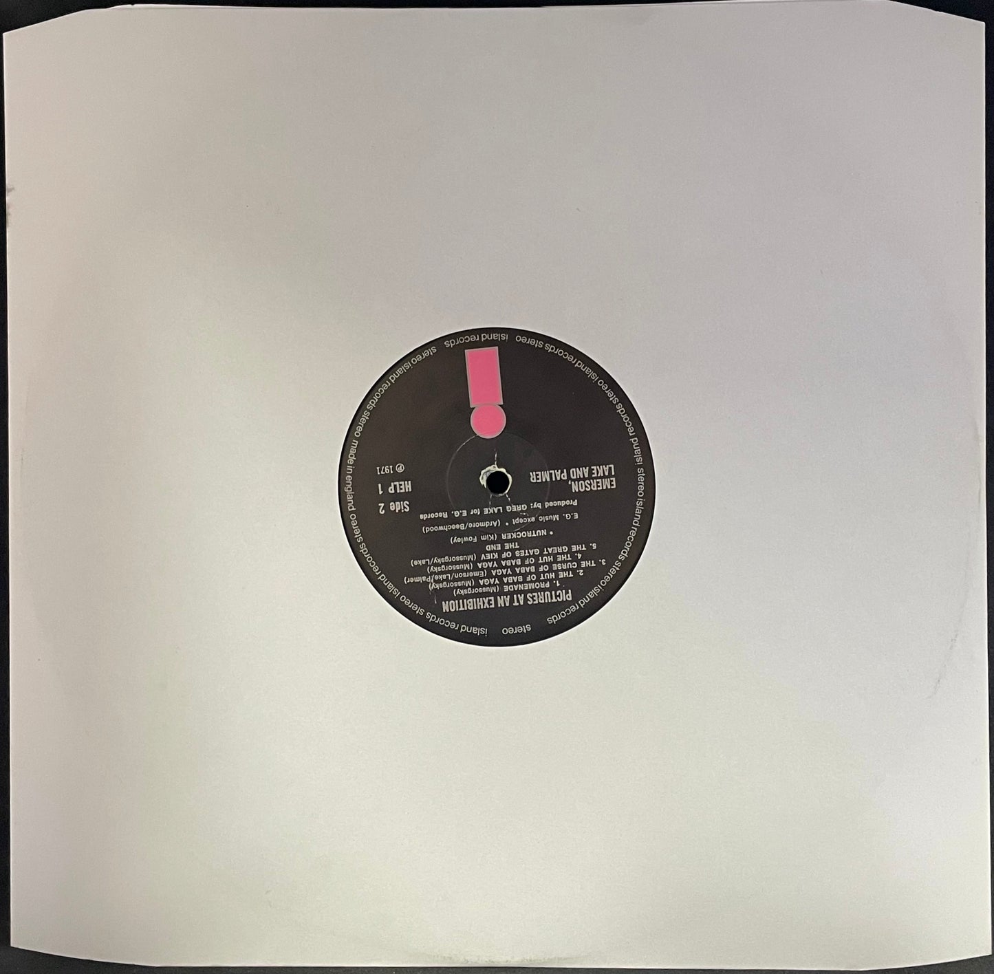 Emerson, Lake & Palmer – Pictures At An Exhibition - USED Vinyl LP