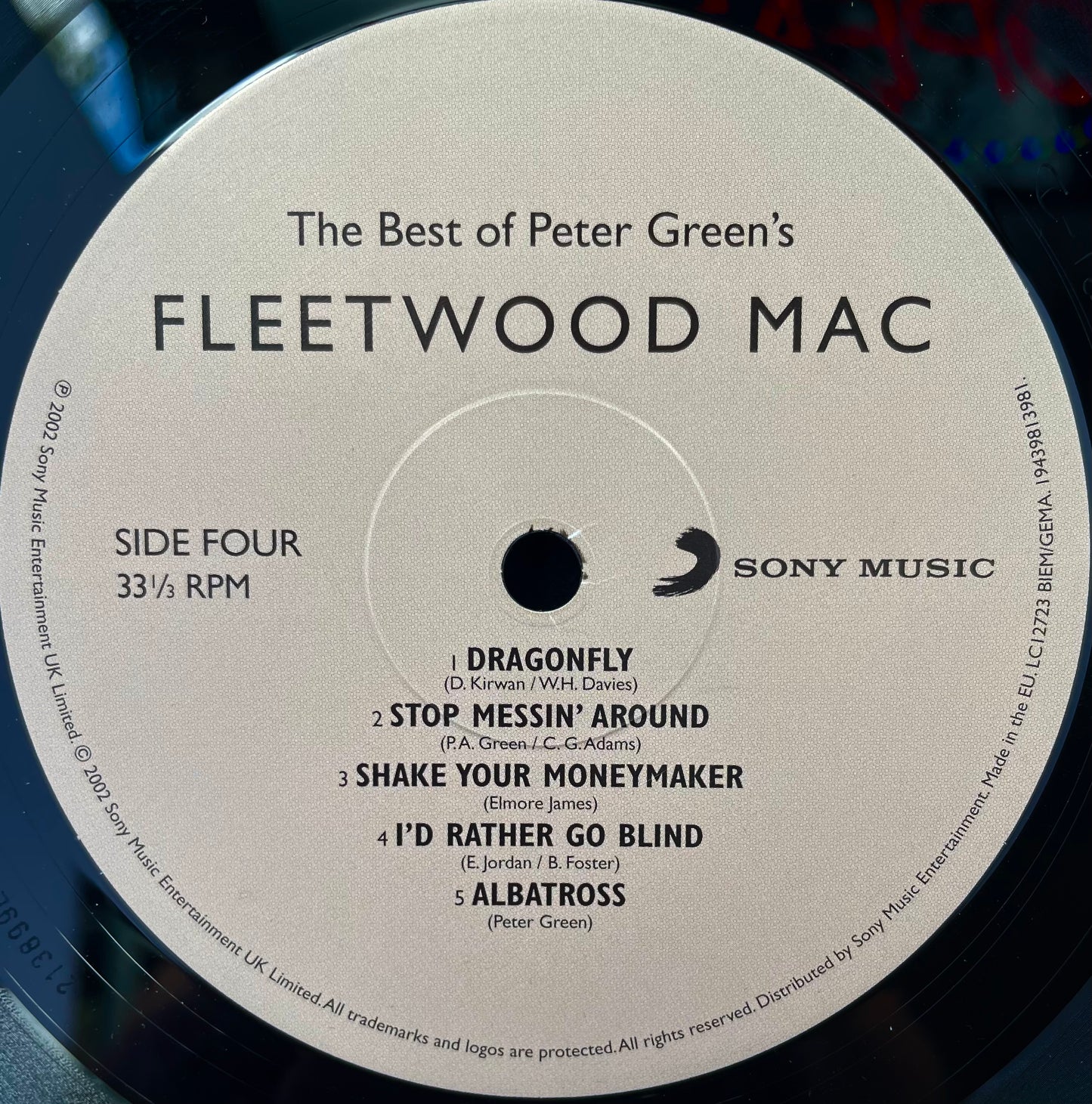Fleetwood Mac – The Best Of Peter Green's Fleetwood Mac - USED Vinyl 2LP
