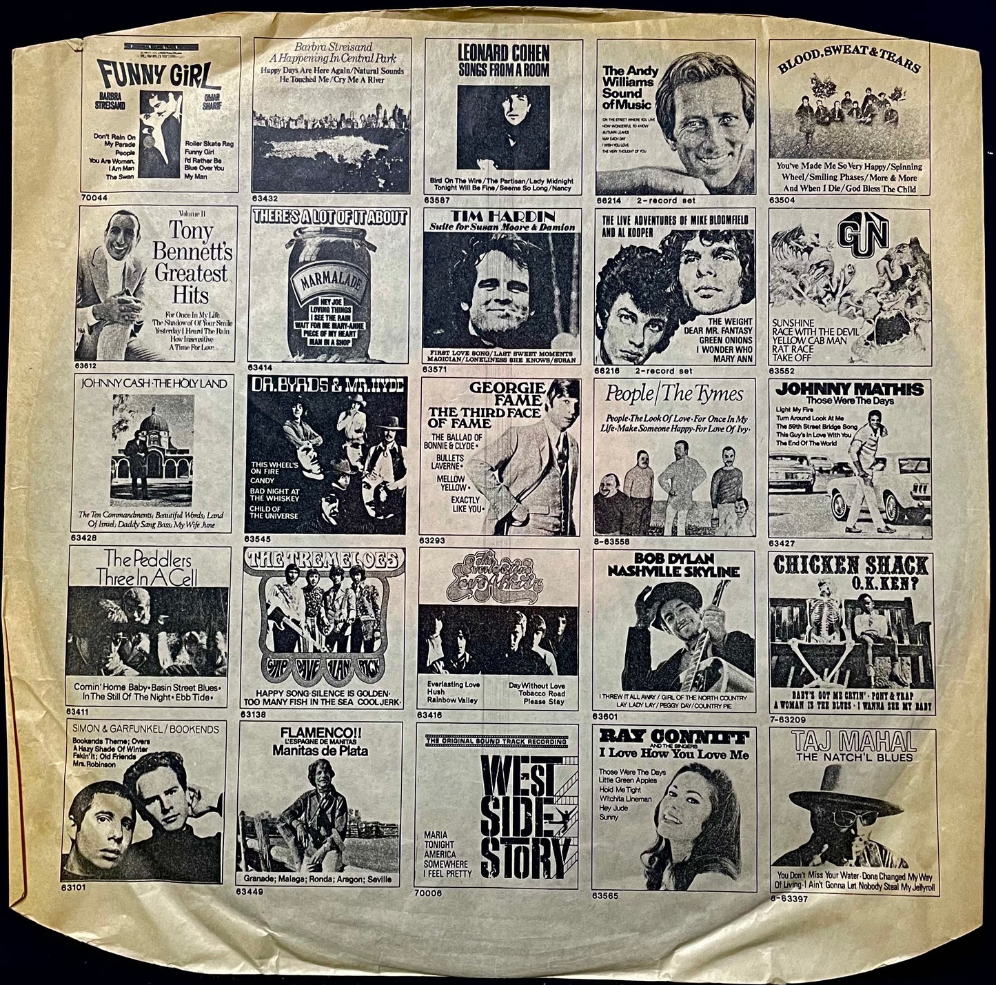 Blood, Sweat And Tears – Blood, Sweat And Tears - USED Vinyl LP