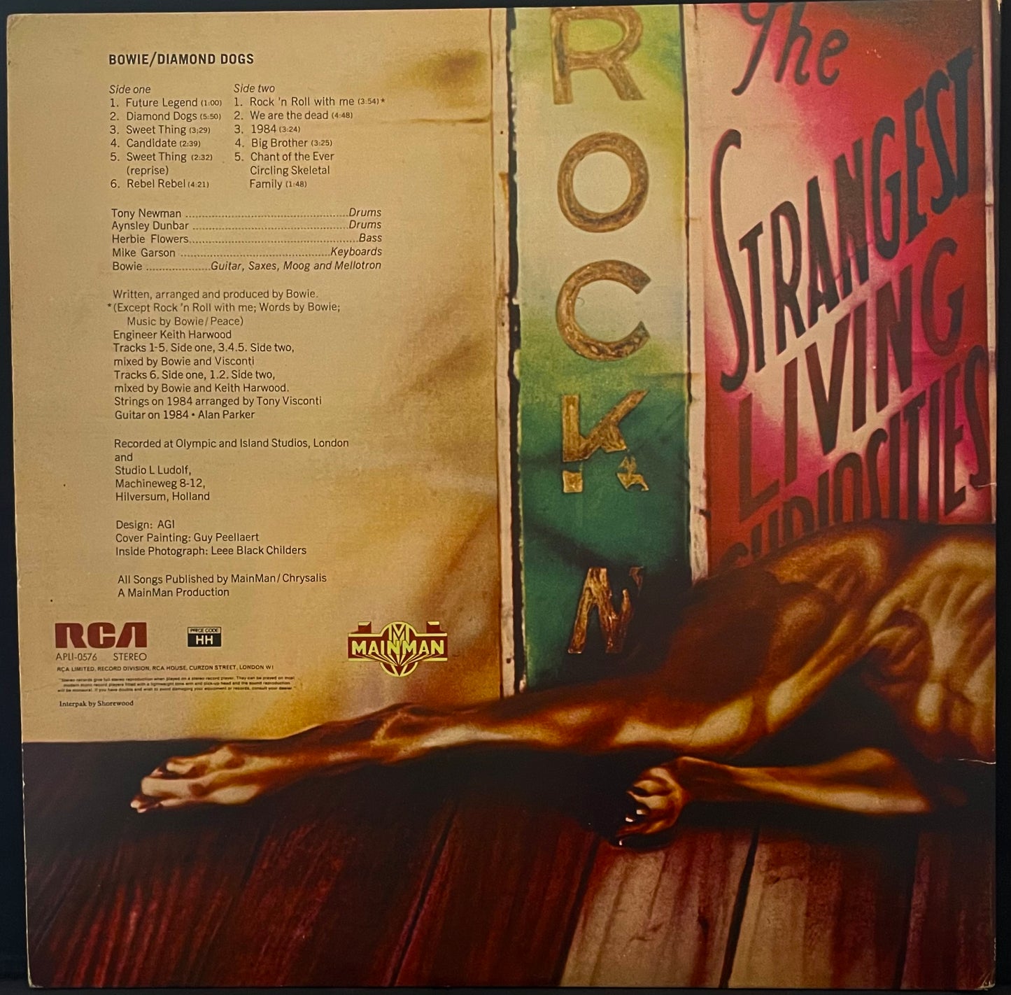Bowie – Diamond Dogs - USED Vinyl LP