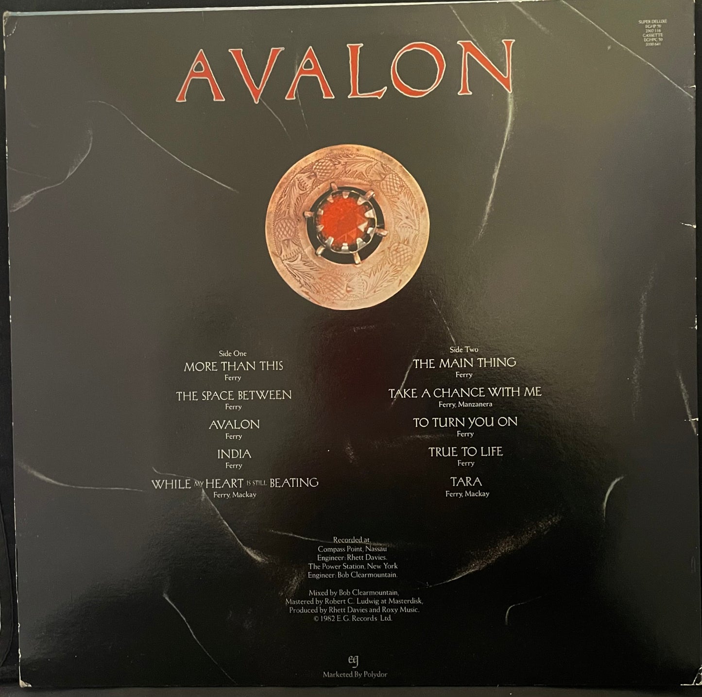 Roxy Music – Avalon - USED Vinyl LP