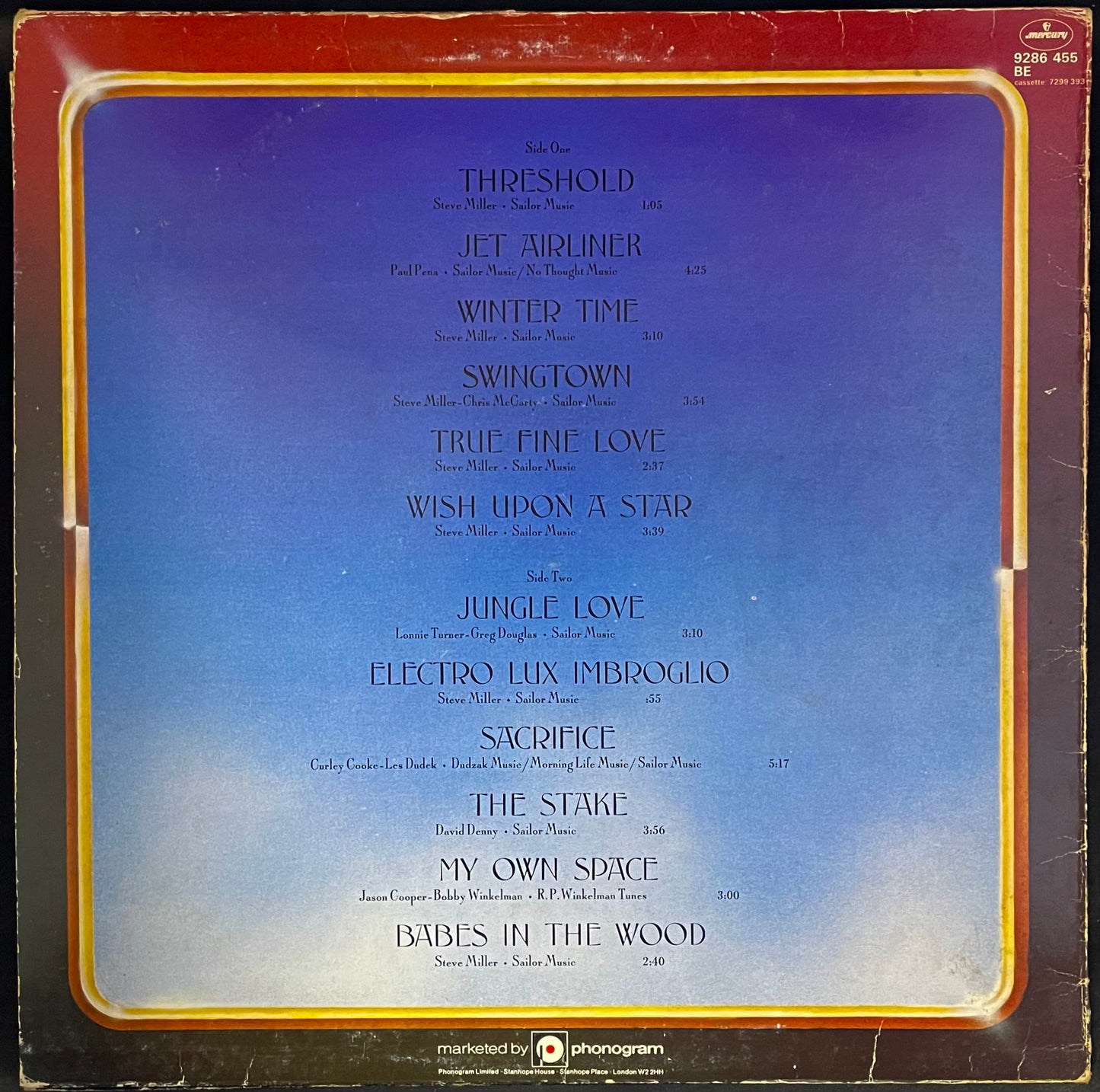 The Steve Miller Band – Book Of Dreams - USED Vinyl LP