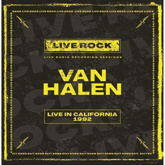 PRESALE - Van Halen - Live in California, 1992 - Vinyl 2LP Limited Edition