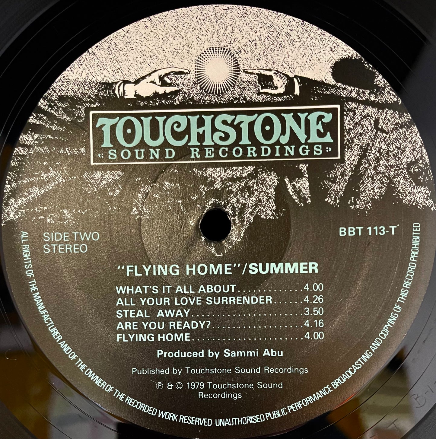Summer – Flying Home - USED Vinyl LP