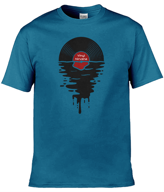 Camiseta Vinyl Nirvana - Gildan Softstyle 