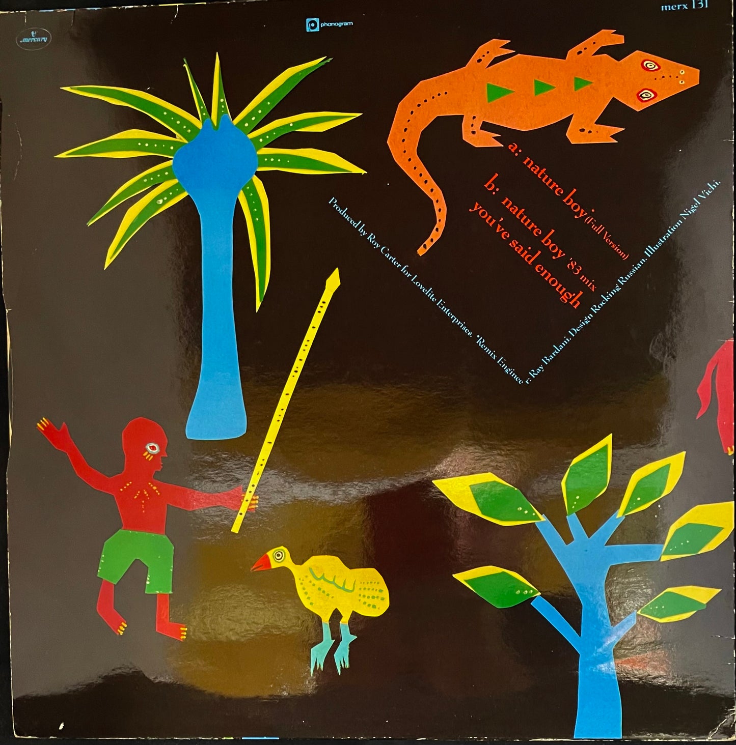 Central Line – Nature Boy - USED Vinyl 12" Single