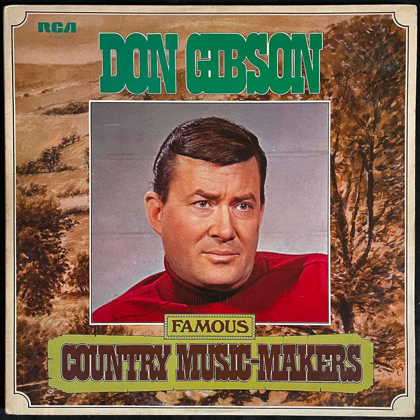 Don Gibson – Famous Country Music-Makers - USED Vinyl 2LP