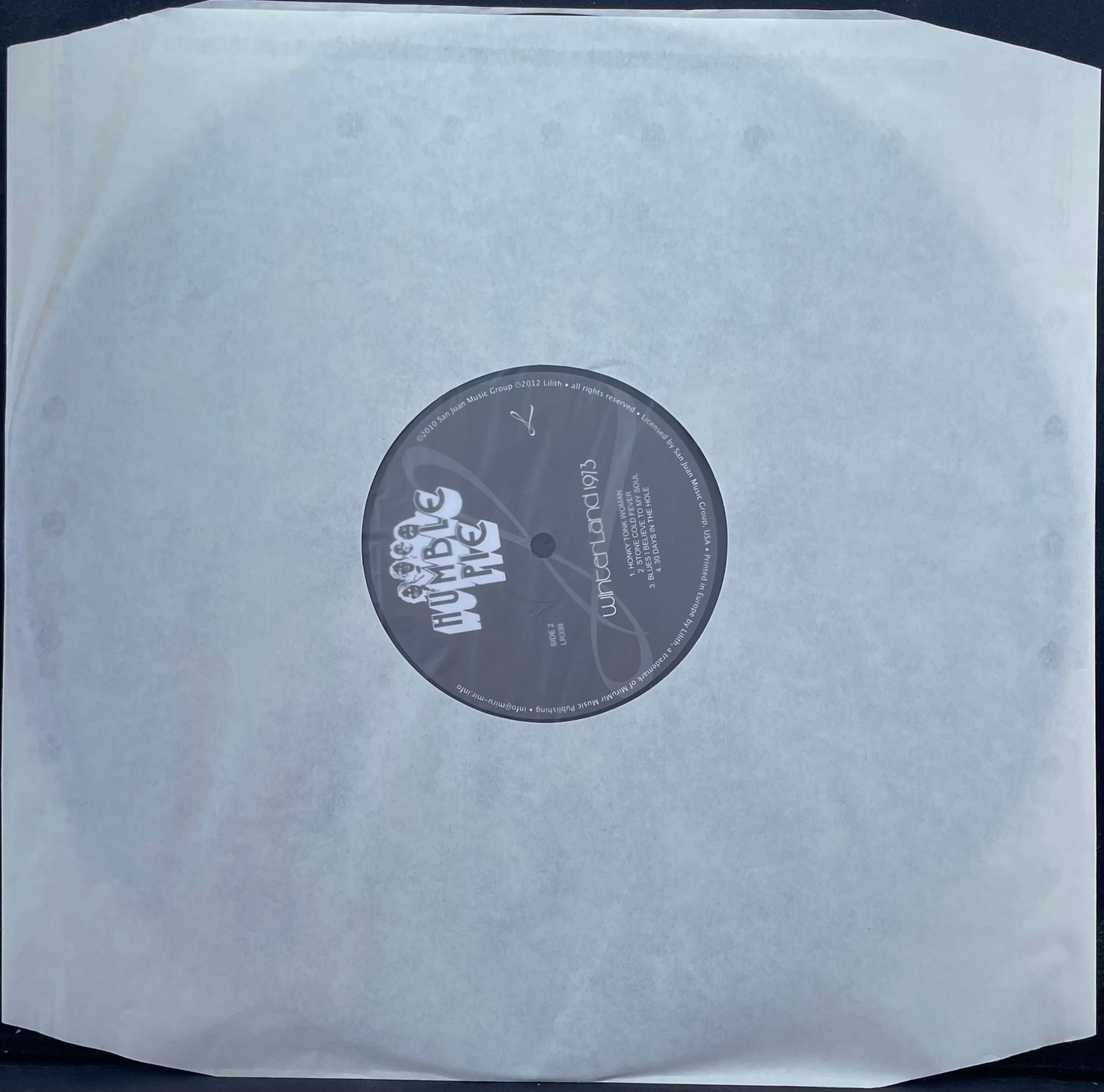 Humble Pie – Winterland 1973 - USED 180G Vinyl 2LP