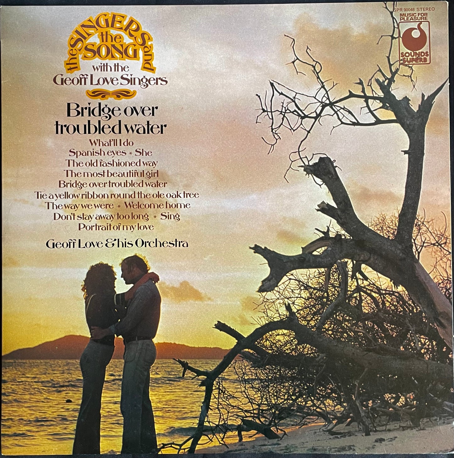 Geoff Love & His Orchestra – Bridge Over Troubled Water - USED Vinyl LP