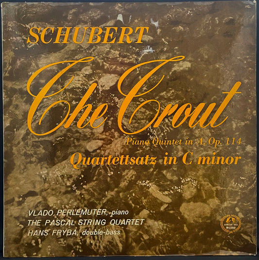 Schubert, Vlado Perlemuter, Hans Fryba – Die Forelle – gebrauchte Vinyl-LP