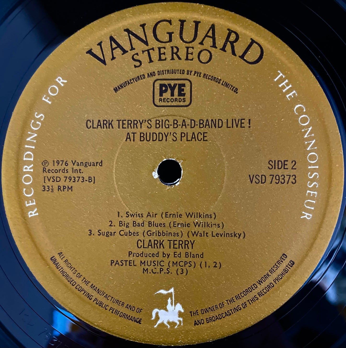 Clark Terry's Big Bad Band – Live! At Buddy's Place - USED Vinyl LP