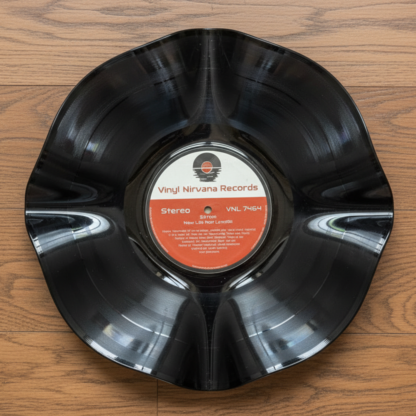 The 'Vinyl Nirvana’ 12” Vinyl Record Bowl