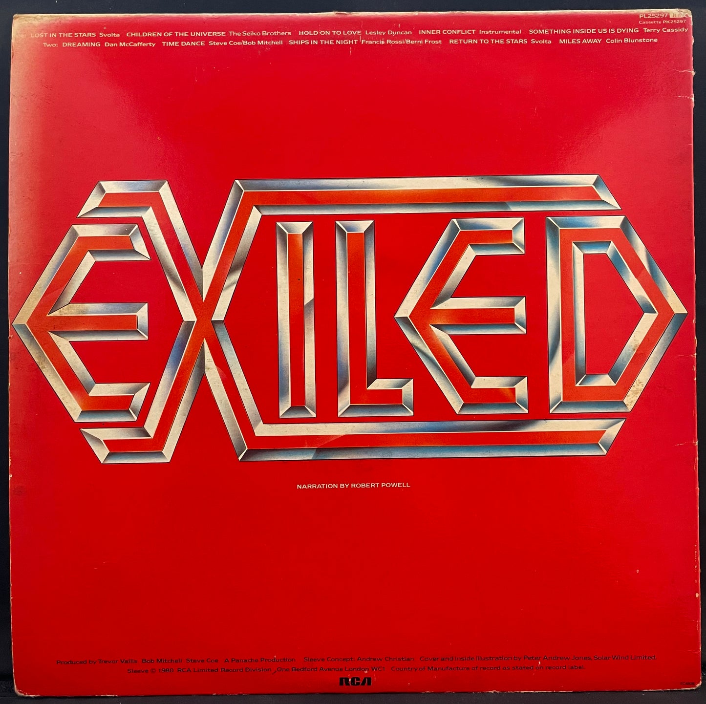 Mitchell / Coe Mysteries – Exiled – USED Vinyl LP