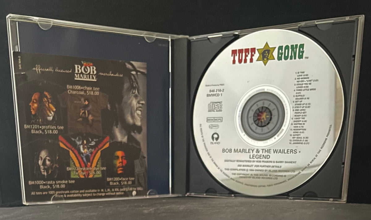 Bob Marley And The Wailers – Legend (The Best Of Bob Marley And The Wailers) - USED CD