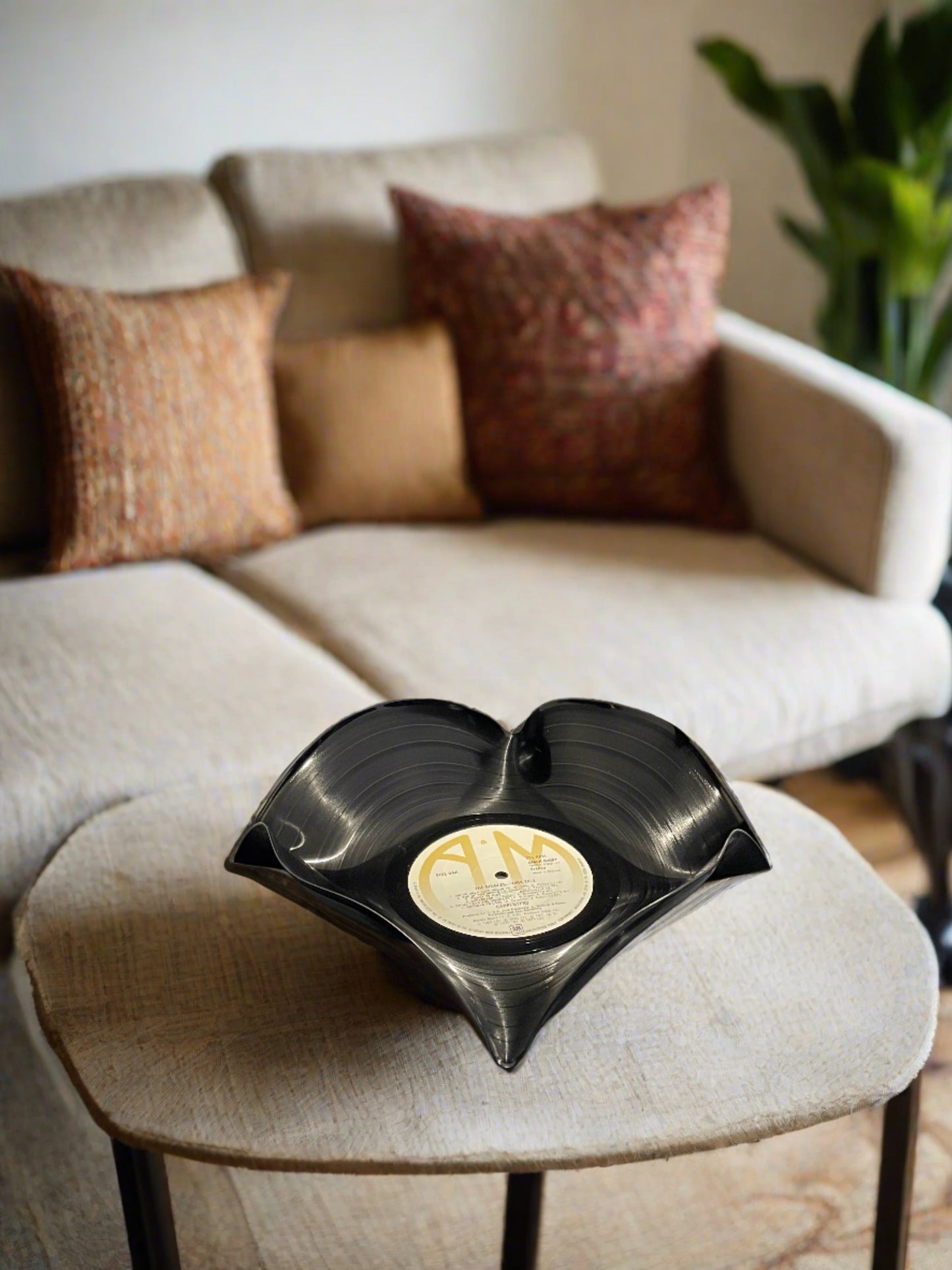 The 'AM’ 12" Vinyl Record Bowl