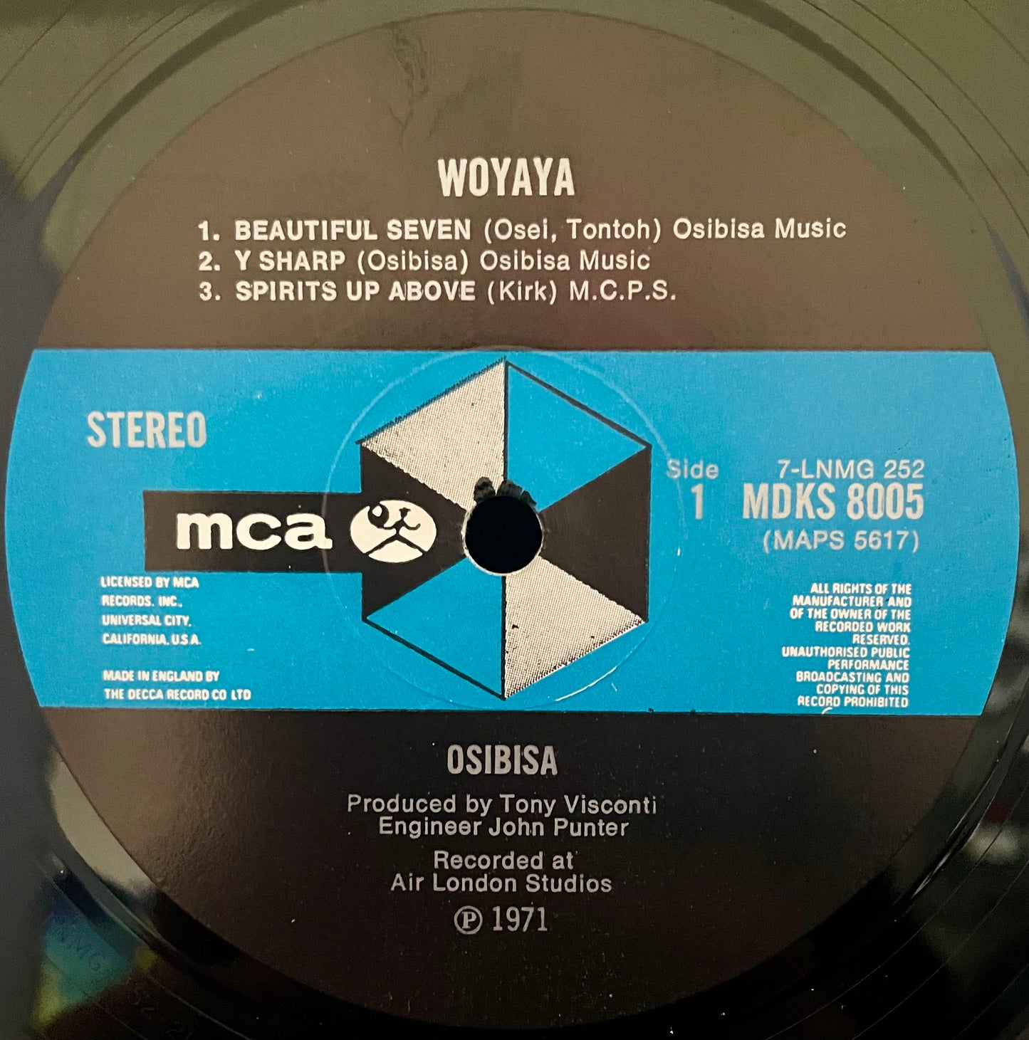 Osibisa – Wɔyaya - USED Vinyl LP