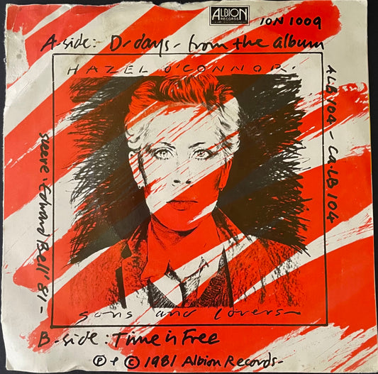 Hazel O'Connor – D-Days - USED Vinyl 7" Single