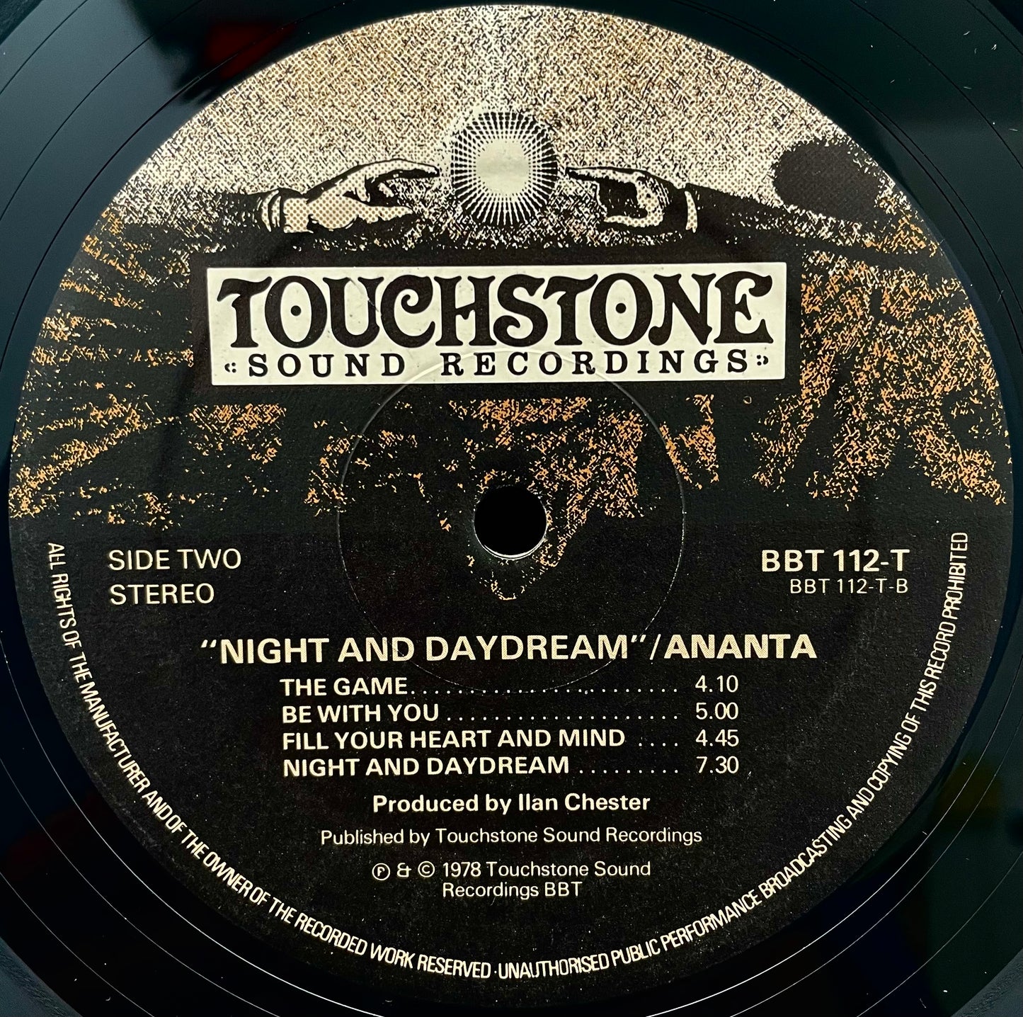 Ananta – Night And Daydream – USED Vinyl LP PROMO
