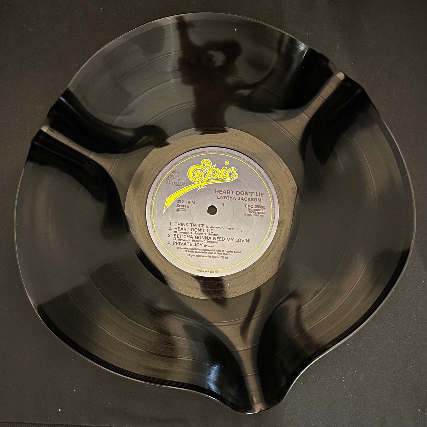 The 'Epic' 12" Vinyl Record Bowl