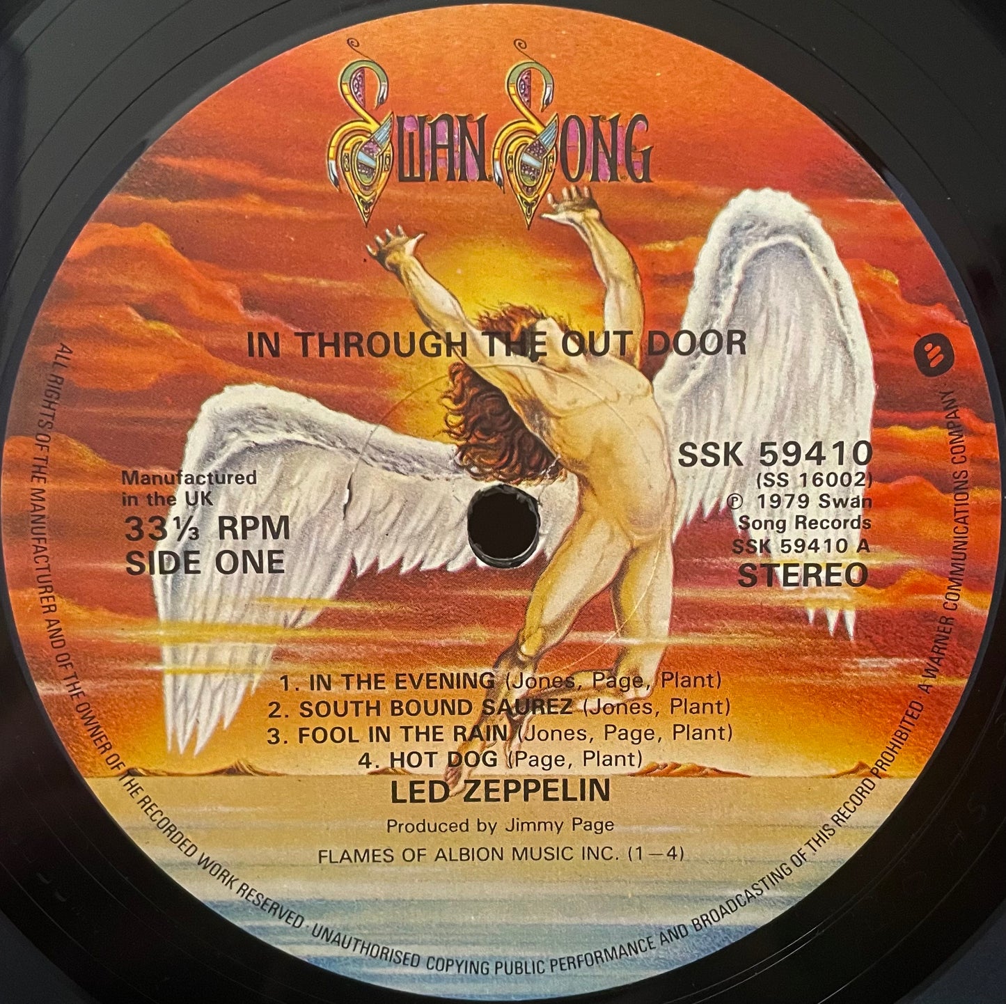 Led Zeppelin – In Through The Out Door - USED Vinyl LP - A Sleeve