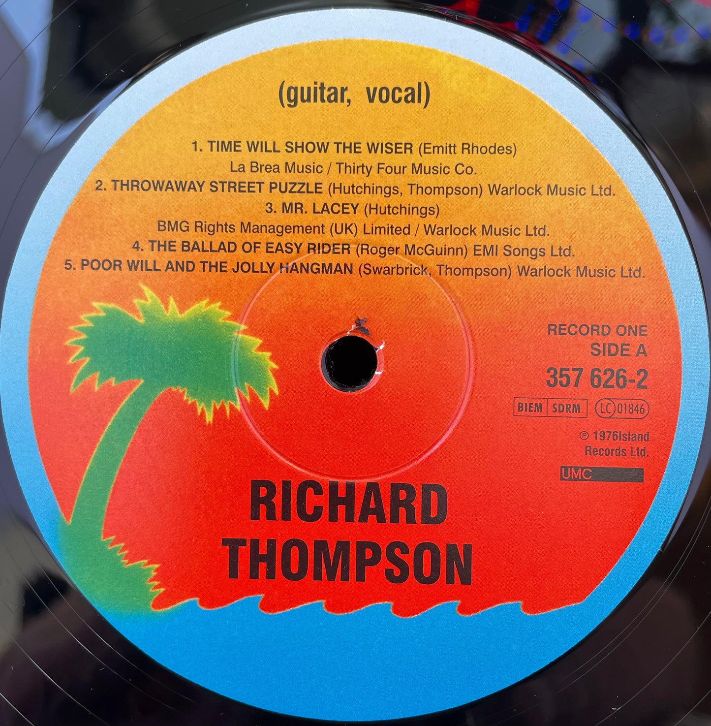 Richard Thompson – (Guitar, Vocal) A Collection Of Unreleased And Rare Material 1967-1976 - USED 180G Vinyl 2LP