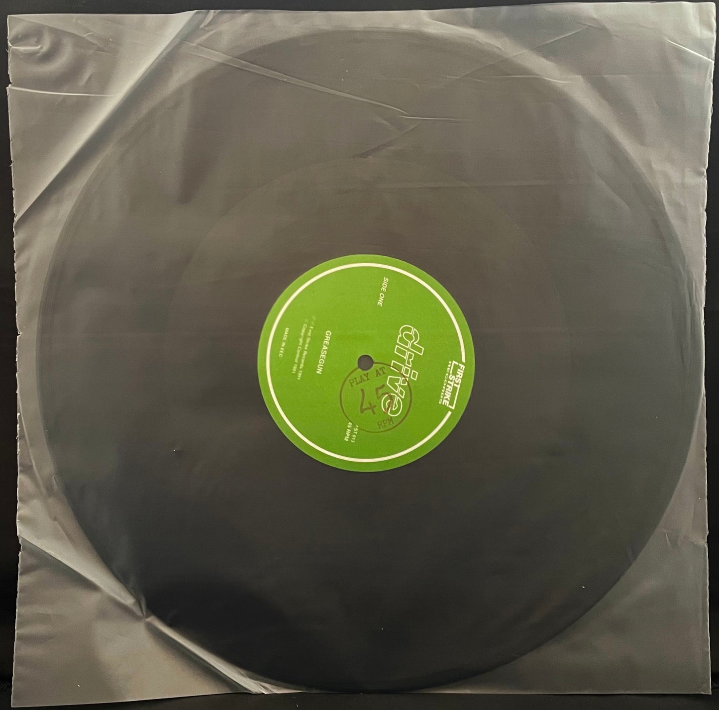 Drive – Greasegun – USED Vinyl 12" Single