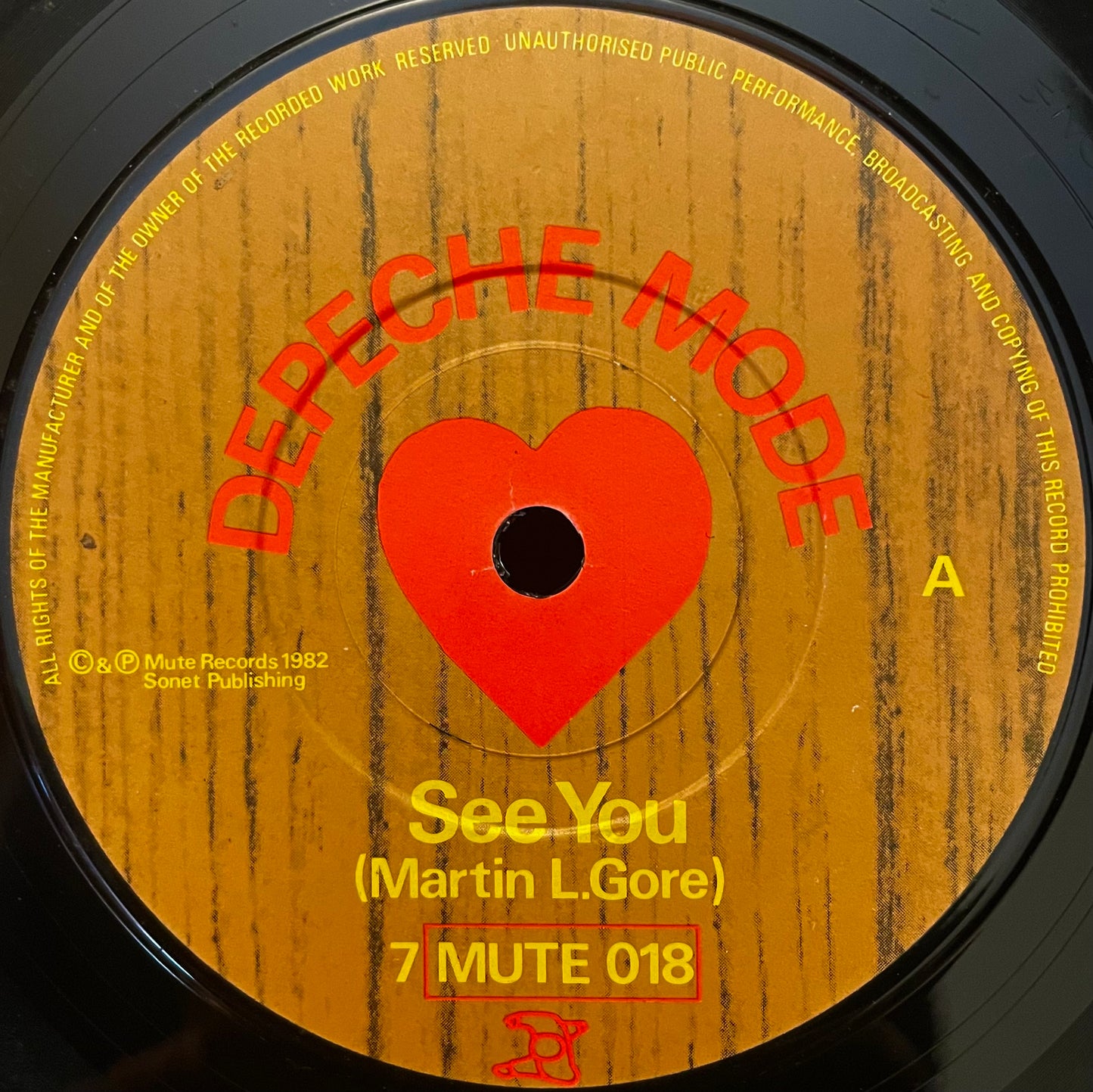 Depeche Mode – See You - USED Vinyl 7" Single