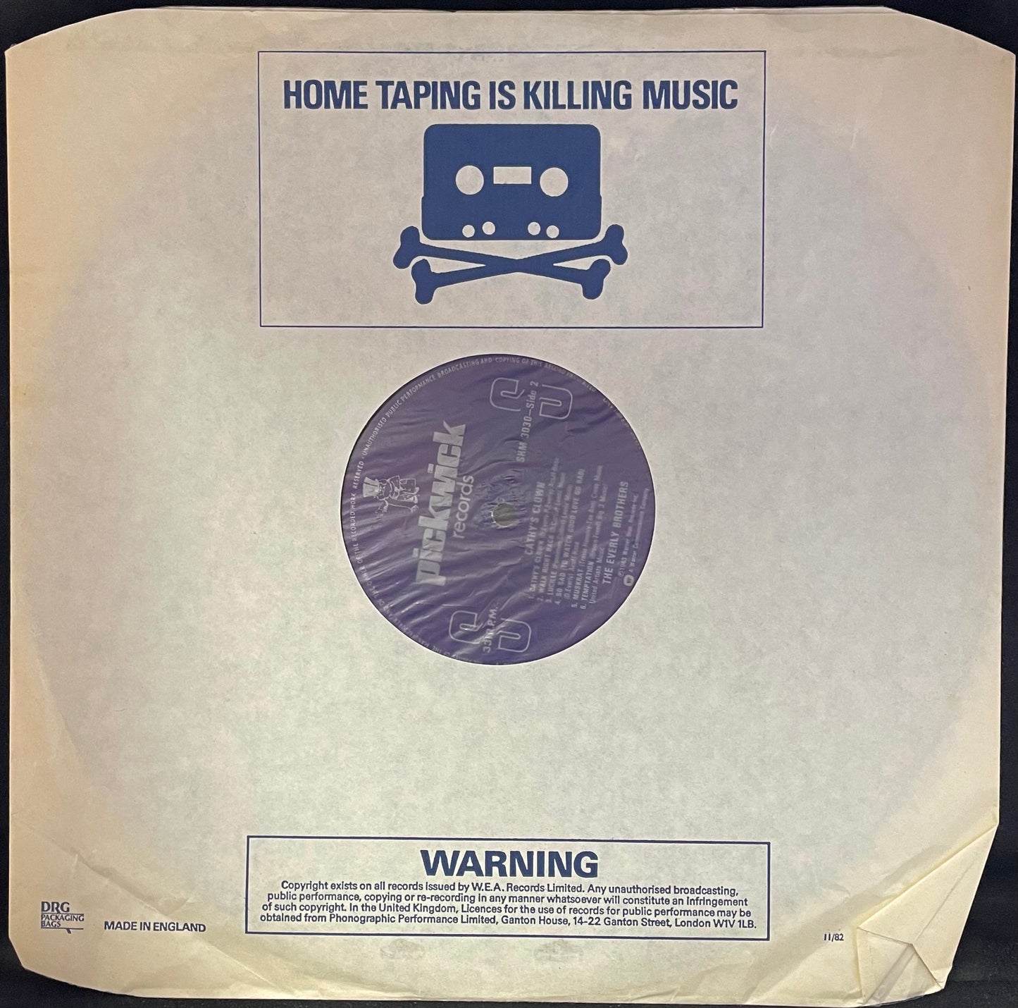 The Everly Brothers – Cathy's Clown - USED Vinyl LP