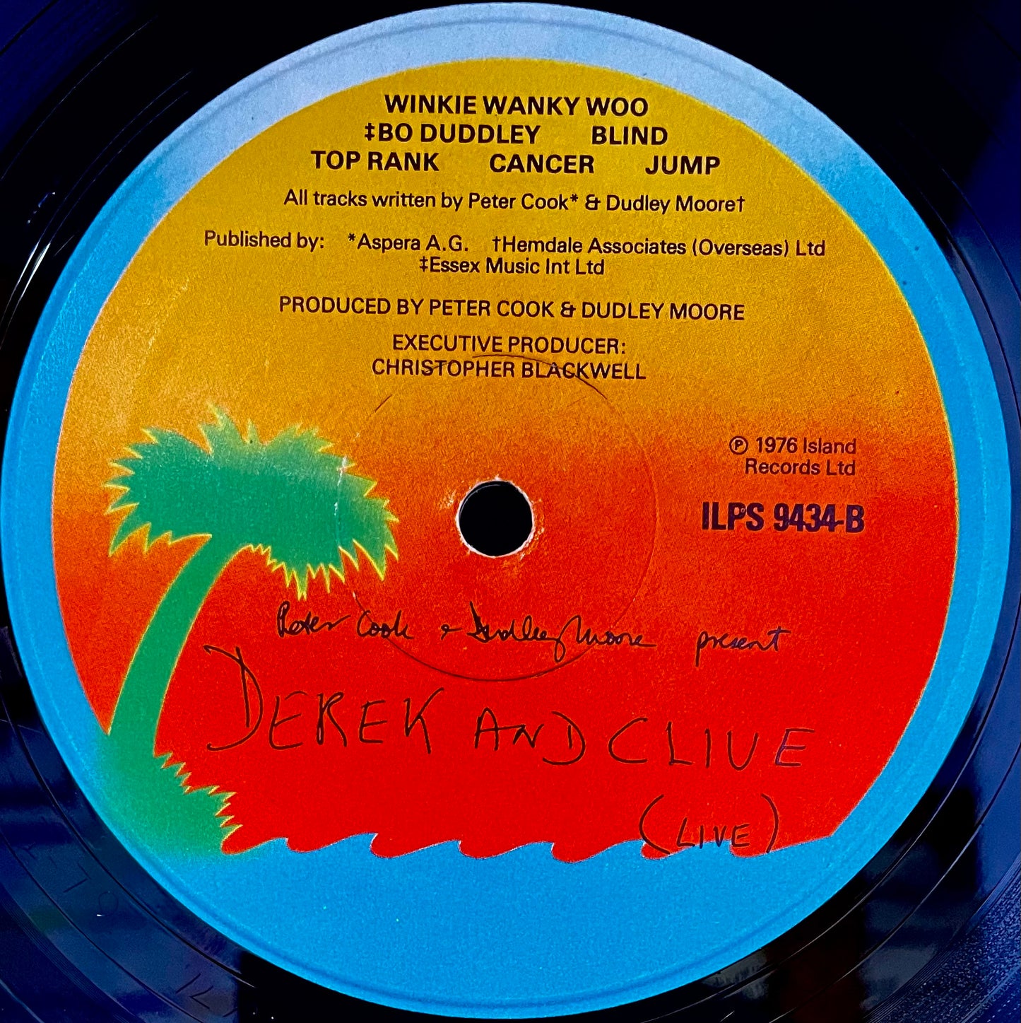 Peter Cook & Dudley Moore Present Derek And Clive – (Live) - USED Vinyl LP