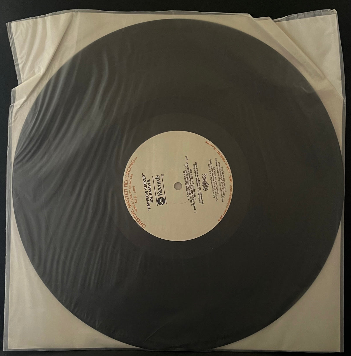 Joe Sample – Rainbow Seeker - USED Limited Edition Vinyl 12" LP