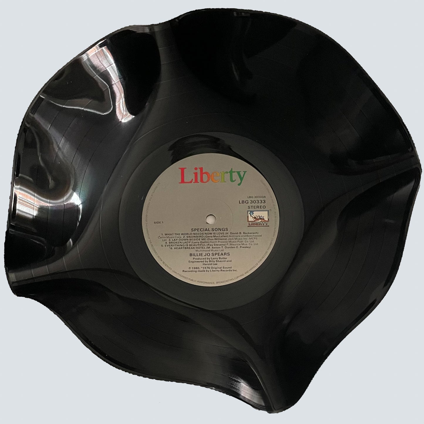 Die 12"-Vinyl-Schallplattenschale „Liberty Bowl“