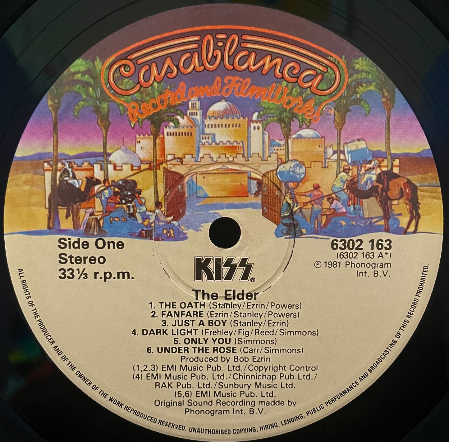 Kiss – (Music From) The Elder - USED Vinyl 2LP