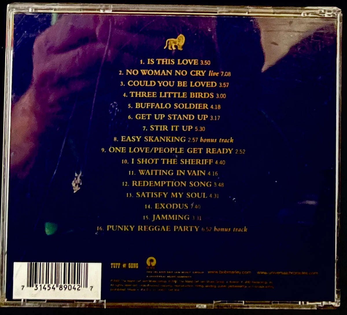 Bob Marley And The Wailers – Legend (The Best Of Bob Marley And The Wailers) - USED CD