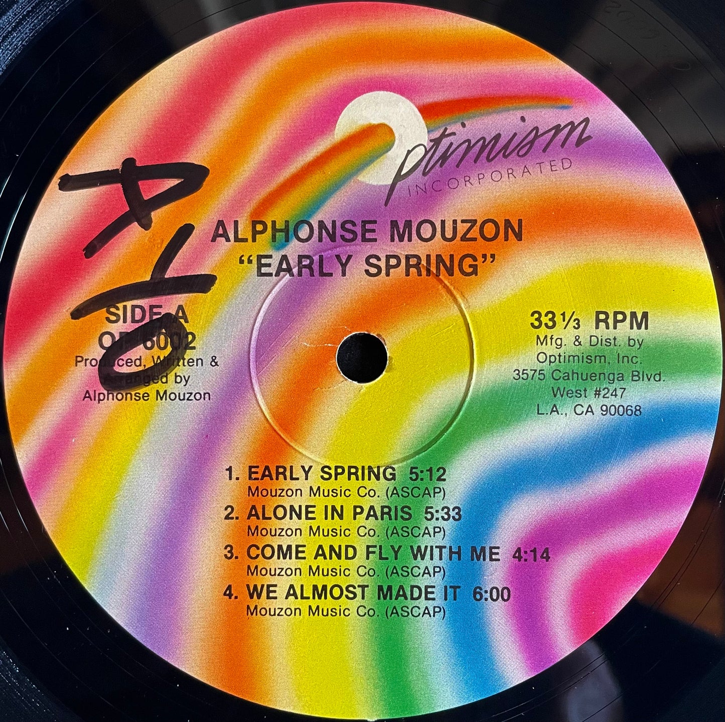 Alphonse Mouzon – Early Spring - USED Vinyl LP