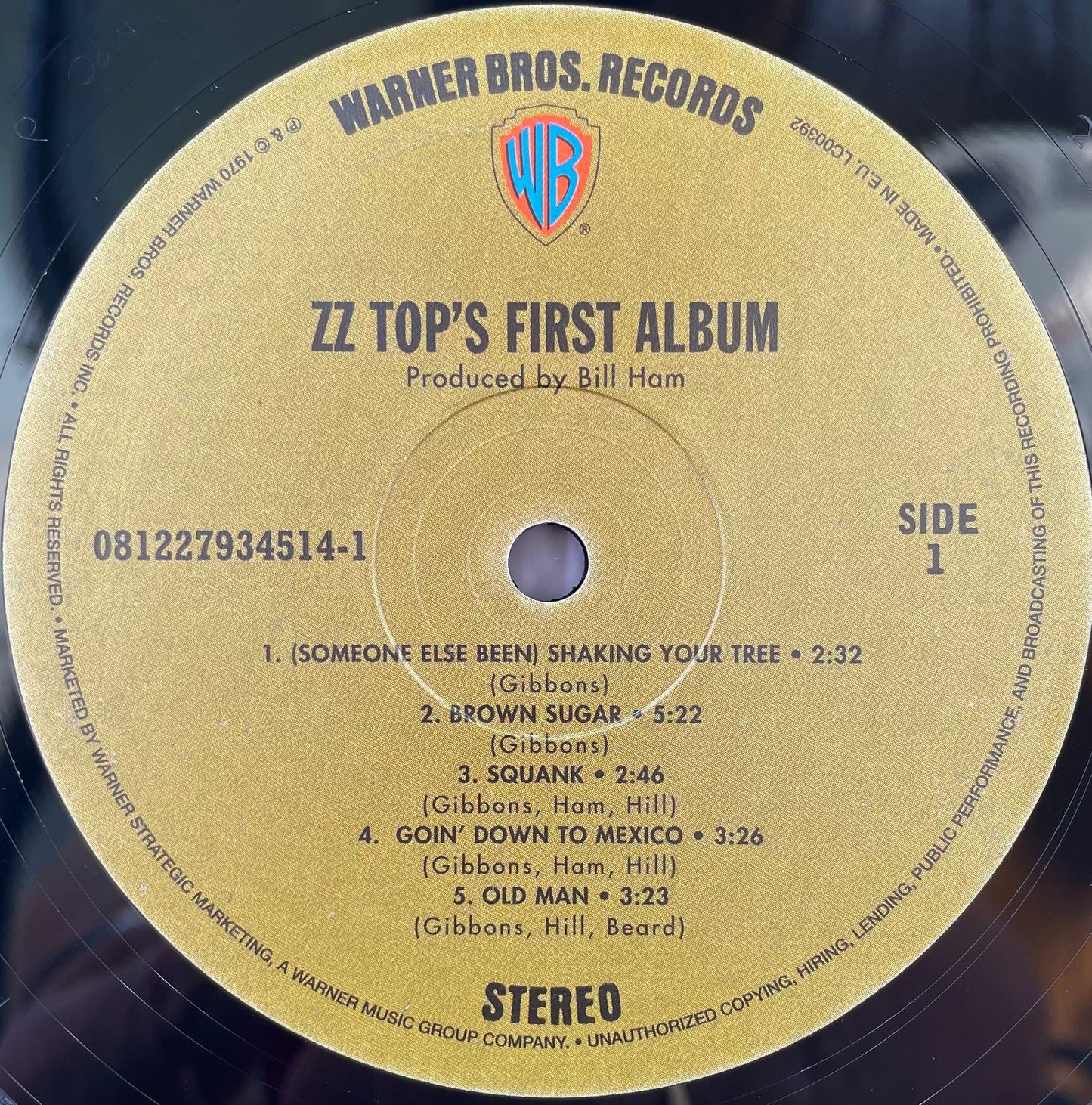 ZZ Top – Cinco (The First Five LPs) - USED 180G Vinyl 5LP Box Set