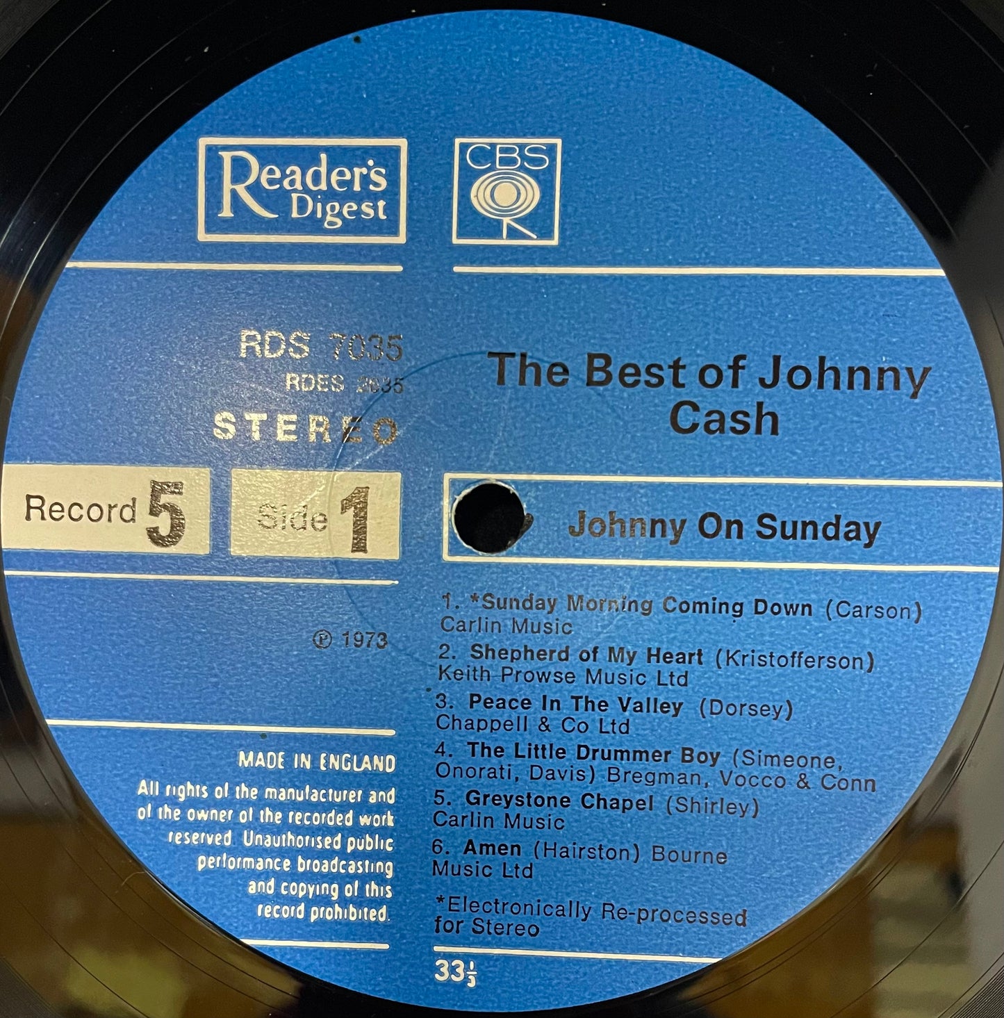 Johnny Cash – The Best Of Johnny Cash - USED Vinyl 6LP Box Set