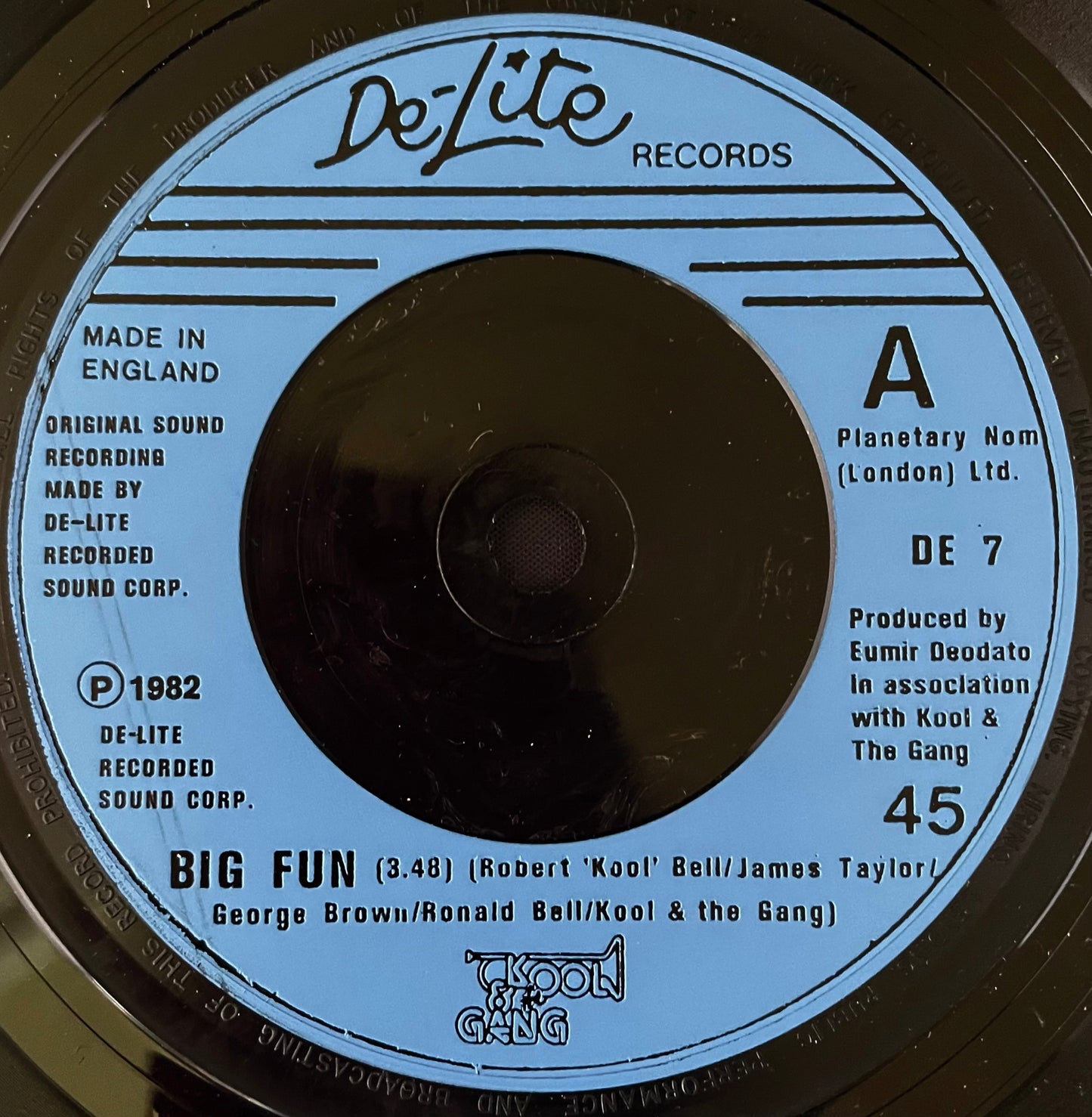 Kool & The Gang – Big Fun - USED Vinyl 7" Single