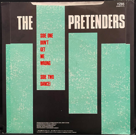 The Pretenders – Don't Get Me Wrong - gebrauchte 7"-Vinyl-Single