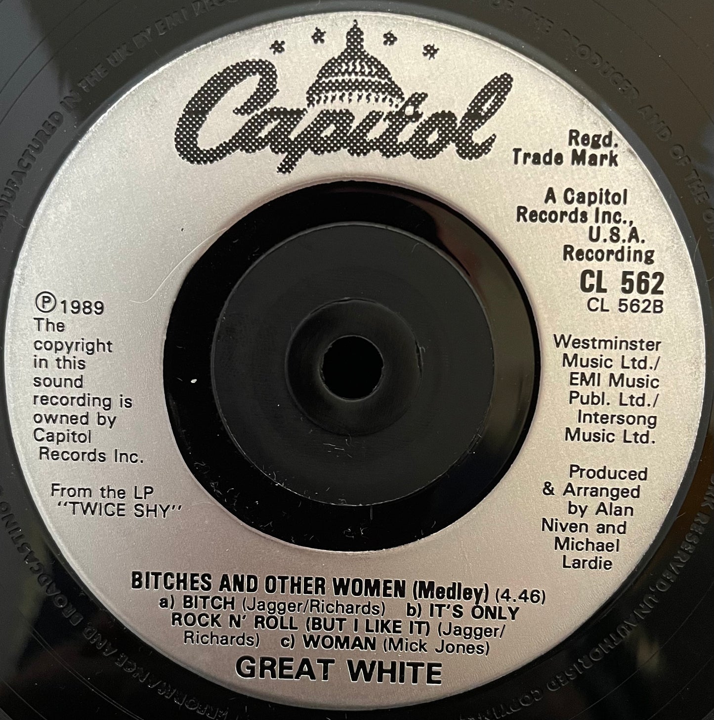 Great White – House Of Broken Love – gebrauchte 7"-Vinyl-Single