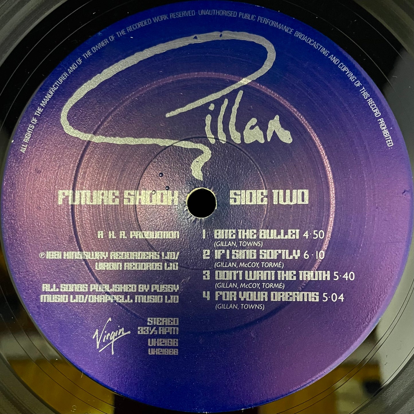Gillan – Future Shock - USED Vinyl LP