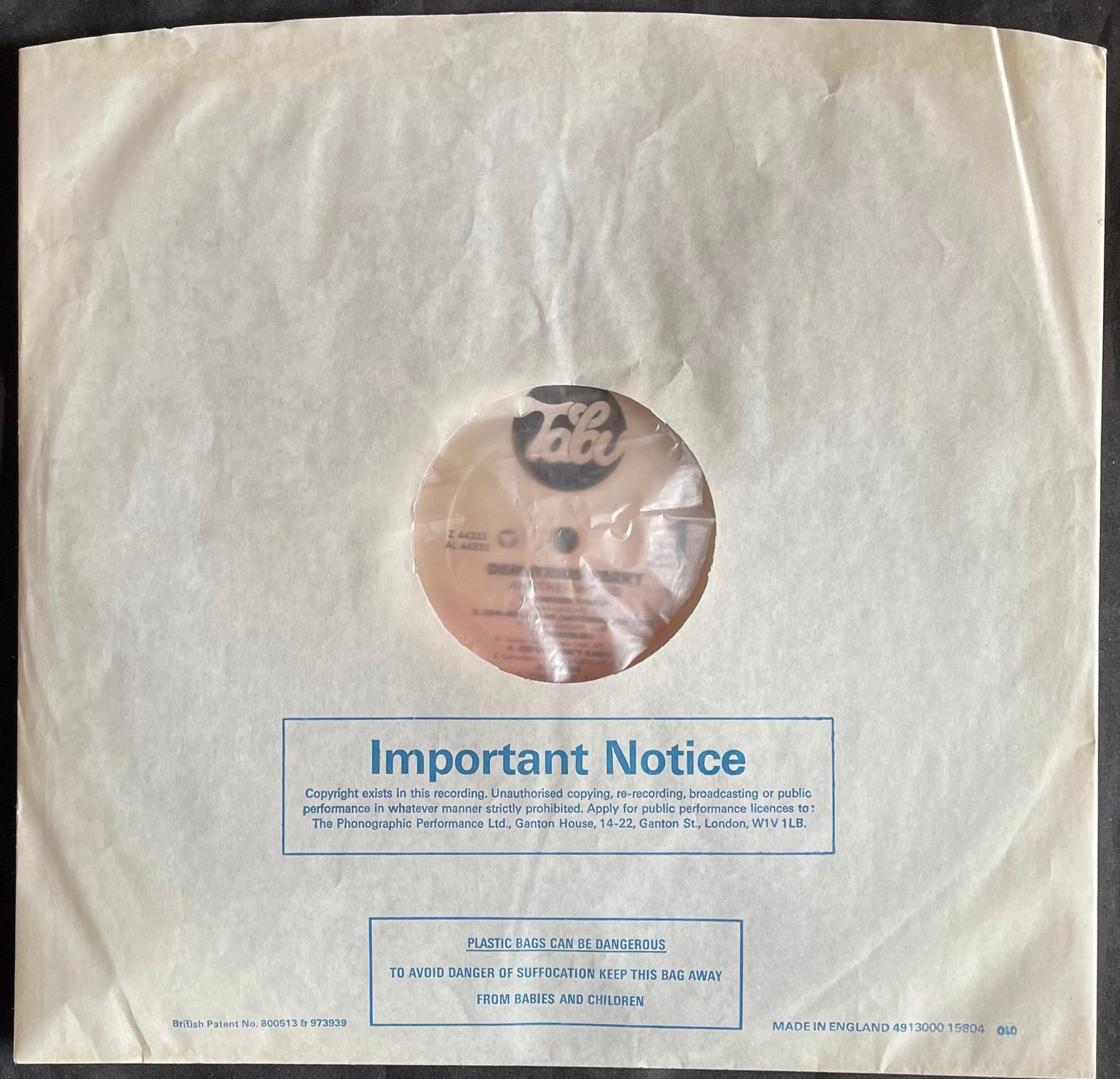 Demetrius Perry ‎– Another World - USED Vinyl LP