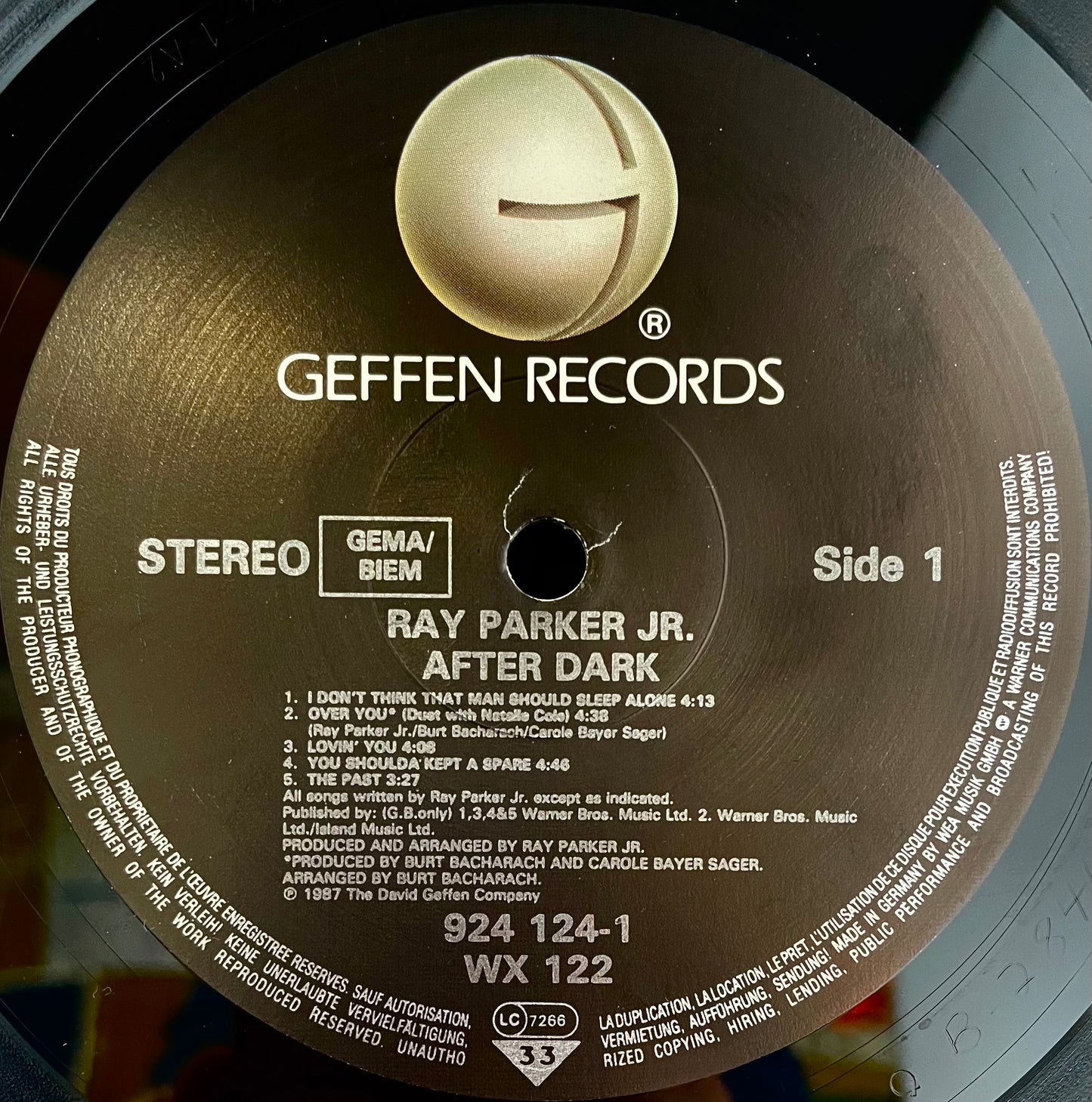 Ray Parker Jr. – After Dark - USED Vinyl LP