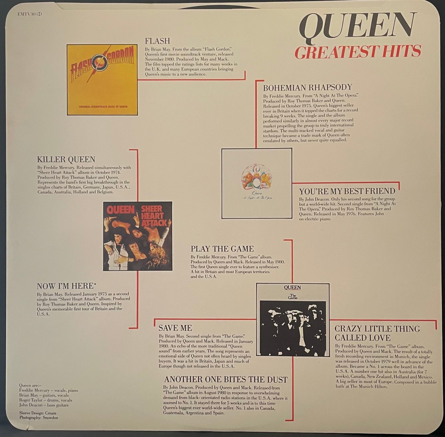 Queen – Greatest Hits - USED Vinyl LP